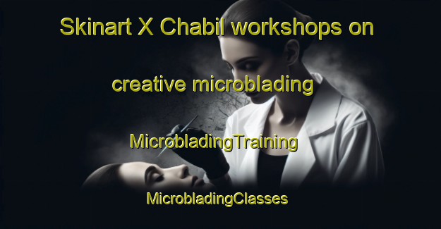 Skinart X Chabil workshops on creative microblading | MicrobladingTraining | MicrobladingClasses | SkinartTraining-Mexico